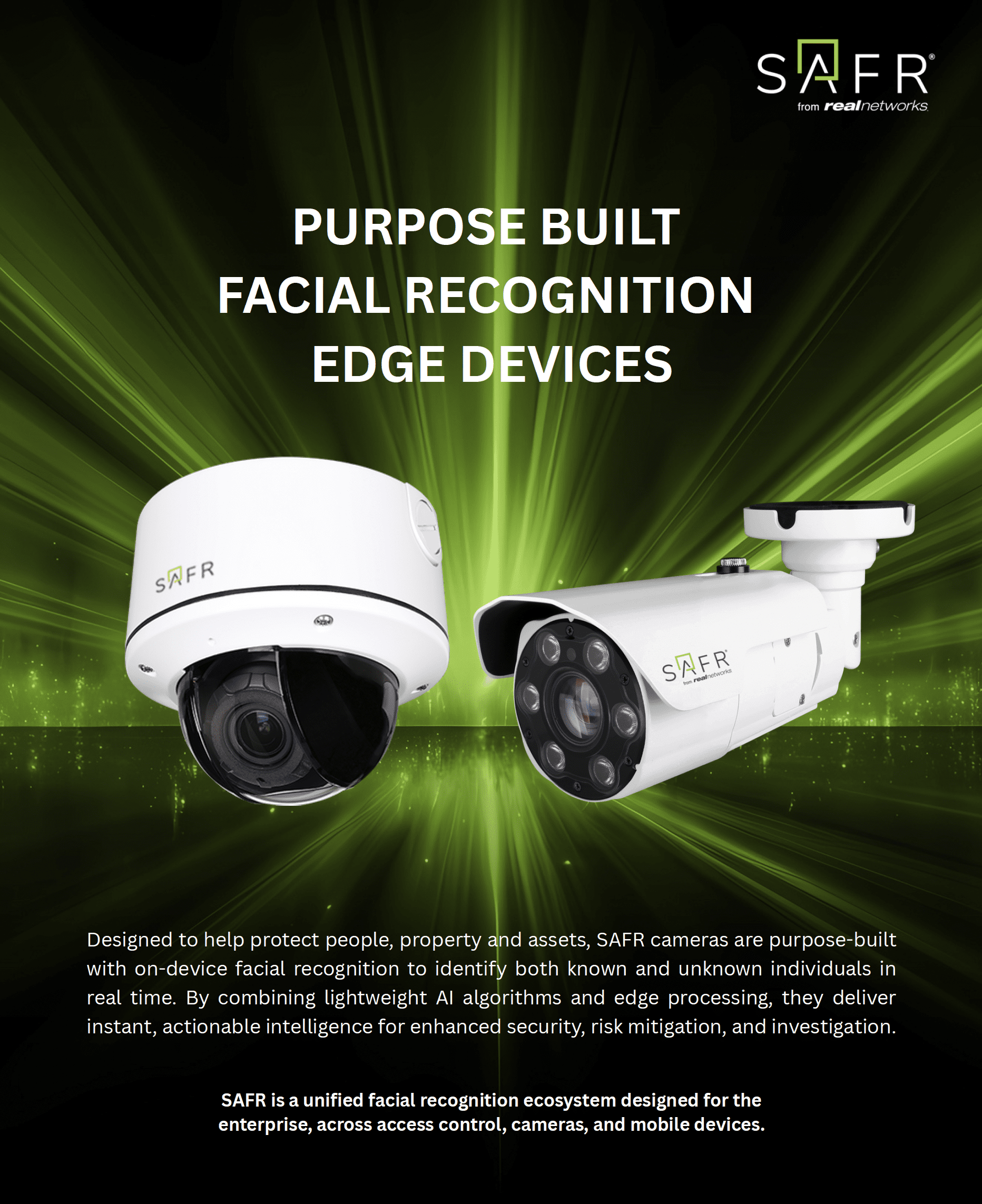 SAFR CAMERAS BROCHURE